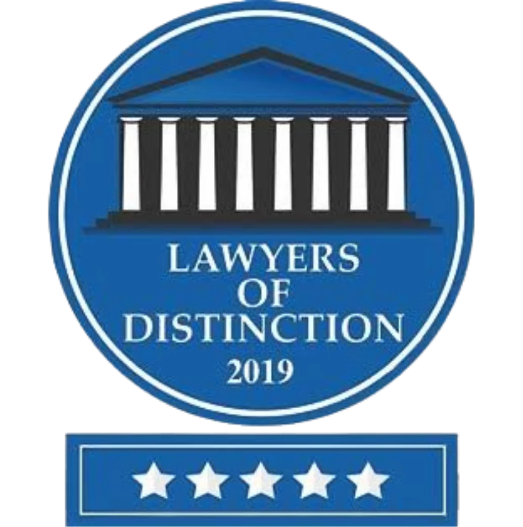 Lawyers of Distinction – Recognizing Excellence in Civil Litigation – for 2019